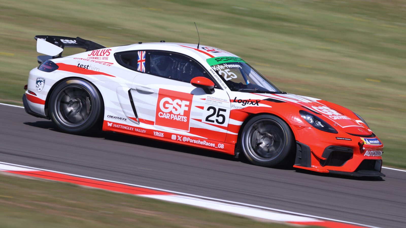 Dominant start to Porsche Sprint Challenge GB season for GSF Clean Racing 1 Clean Racing edited