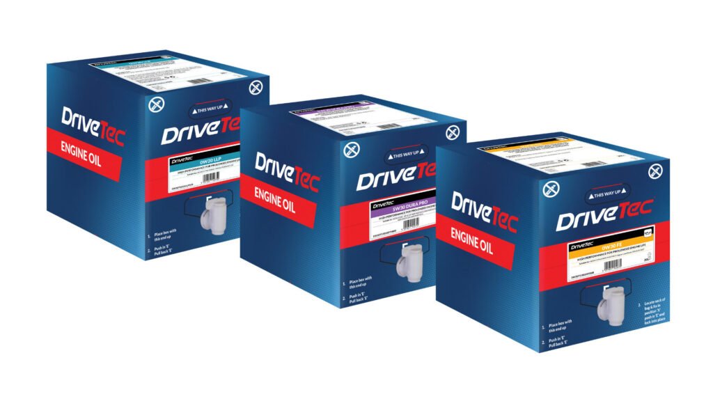 DriveTec launches new Bag-in-Box range of engine oils 8 DriveTec bag in box