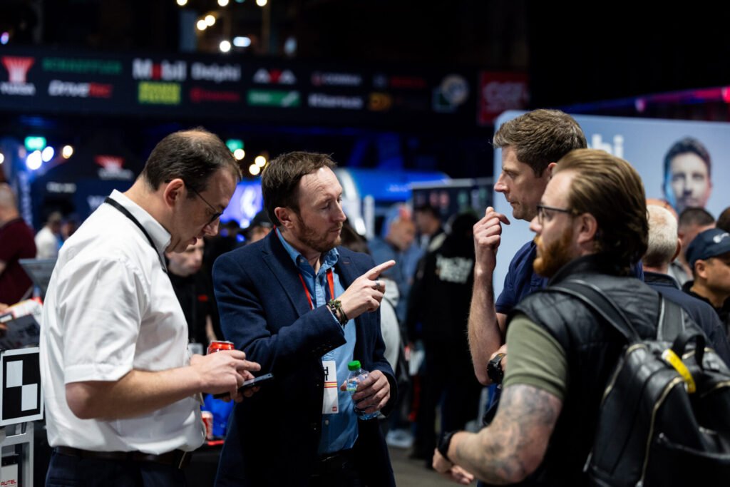 GSF Car Parts concludes ‘exceptional’ first TechFest of 2025 3 Mark Field Chief Executive of the IAAF talks to event attendees