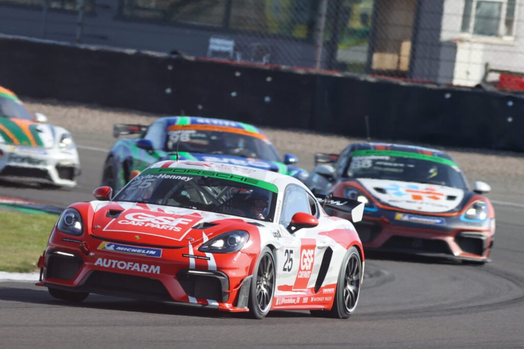 Dominant start to Porsche Sprint Challenge GB season for GSF Clean Racing 2 PR on track2