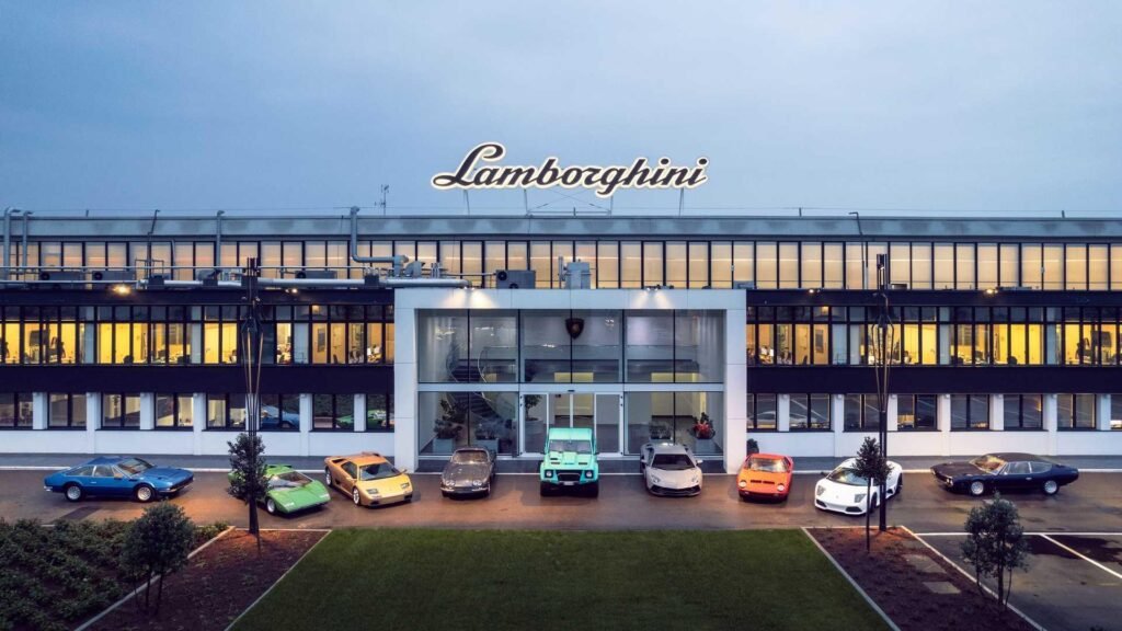 lamborghini factory evolution